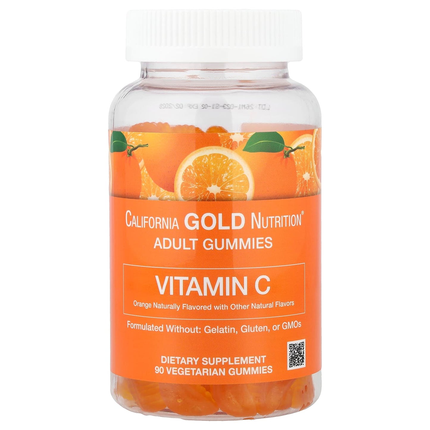 Glow Boost Vitamin C + A Gummies – 90 Vegetarian Gummies