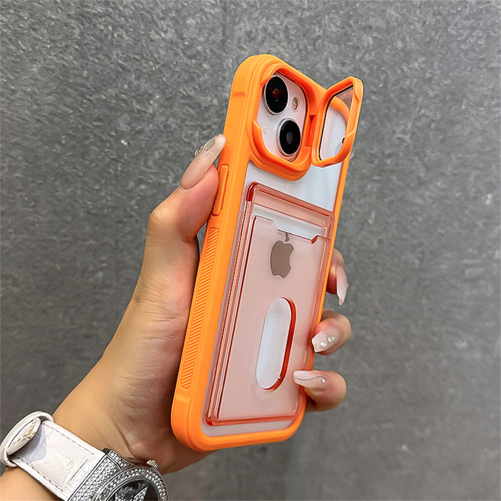 iPhone Luxury Card Holder Wallet Wrist Hand Strap Case