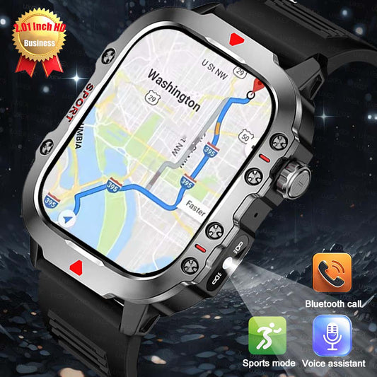 2026 New LED Men's Watch Bluetooth Talking Smartwatch Multi Sport Mode Health Monitor Outdoor Sport Multifunction Smartwatches