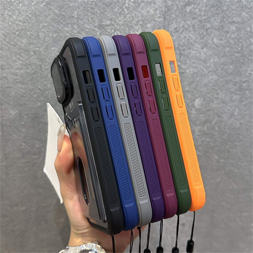 iPhone Luxury Card Holder Wallet Wrist Hand Strap Case